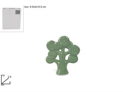 ALBERO D/VITA FIORI 10cm VERDE