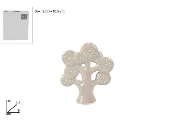 ALBERO D/VITA FIORI 10cm BEIGE