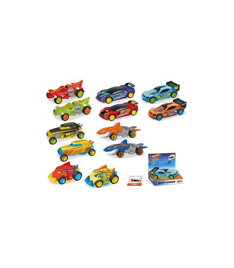 AUTO HOT WHEELS MIGHTY SPEEDERS 13cm PULL BACK