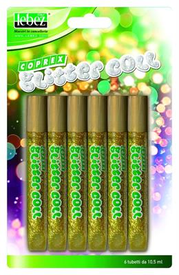 GLITTER COLL ORO 6x10,5ml