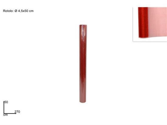 ROTOLO ORGANZA 50x270 ROSSO