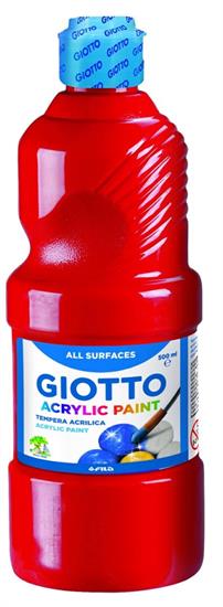 TEMPERA ACRILICA 500 ROSSO