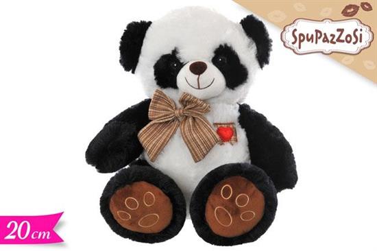 PELUCHE PANDA C/FIOCCO 20cm