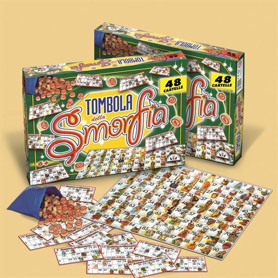 TOMBOLA DELLA SMORFIA 48 CARTELLE