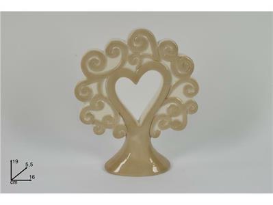 ALBERO D/VITA C/CUORE 19cm