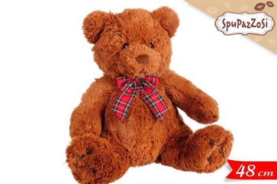 PELUCHE ORSO C/FIOCCO 48cm