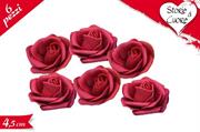 BUSTA ROSE 6pz ROSSO