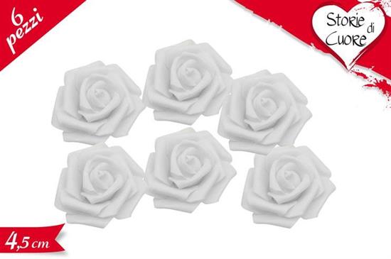 BUSTA ROSE 6pz BIANCO