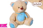 PELUCHE ORSO 25cm DECO AZZURRI