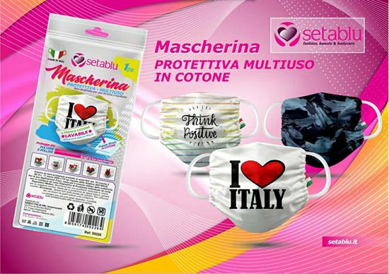 MASCHERINA CON STAMPA