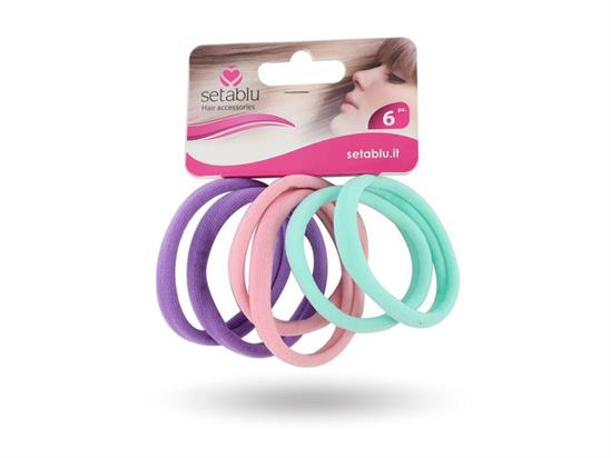 ELASTICI CAPELLI TRENDY ANGIE 6pz ASS.