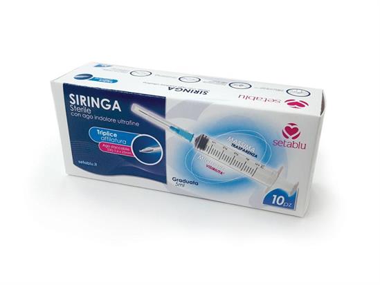 SIRINGA STERILE 10pz