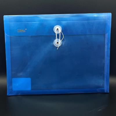 CARTELLA C/LACCI BLU 34x24