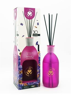 DIFFUSORE AMBIENTE SATIN 500ml LAVANDA E SANDALO