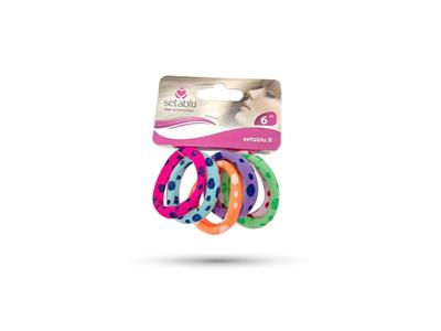 ELASTICI CAPELLI SANDY 6pz COL.ASS.