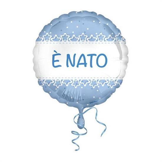 MYLAR 45cm E' NATO AZZURRO