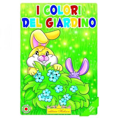 LIBRO COLORA IL GIARDINO