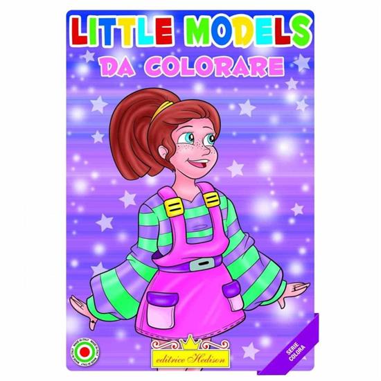 LIBRO COLORA LITTLE MODELS NEW