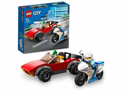 LEGO CITY INSEGUIMENTO SULLA MOTO POLIZIA