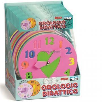 PUZZLE GOMMATO OROLOGIO