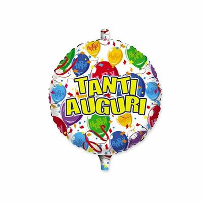 MYLAR 45cm TANTI AUGURI HAPPY