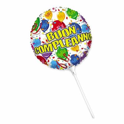 MYLAR 9' COMPLEANNO BALLOONS 25cm