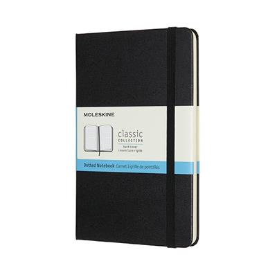 MOLESKINE M NERO PUNTINATO 11,5x17,5 COP.RIGIDA