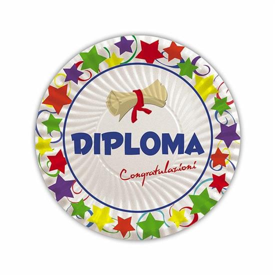 PIATTI DIPLOMA 18cm 10pz