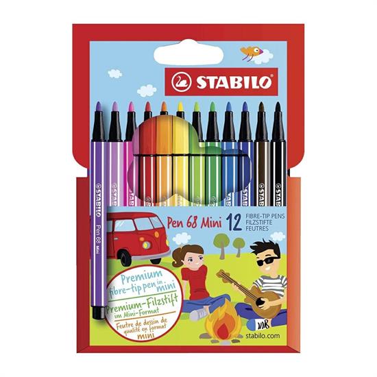 STABILO PEN68 MINI 12 colori