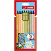 STABILO PEN68 10 colori