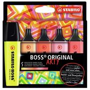 STABILO BOSS 5pz NEW COLORI CALDI