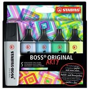 STABILO BOSS 5pz NEW COLORI FREDDI