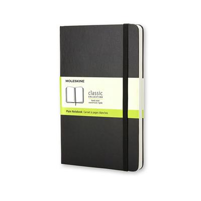 MOLESKINE P NERO PAG.BIANCHE 9x14 COP.RIGIDA