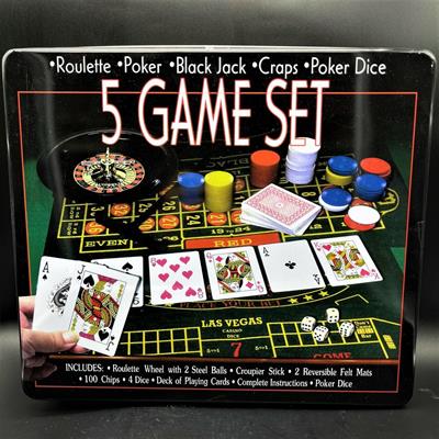 SET CARTE 5 GIOCHI IN 1