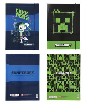 CARTELLA 3L MINECRAFT GREEN