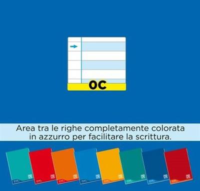 MAXI DIDATTICO ONE COLOR C - linea blu