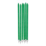 CANDELE MATITA GLITTER VERDE 12pz