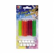 CANDELE MAGICHE FLUO 10pz