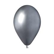 PALLONCINI GLOSSY 13'/33cm ARGENTO 50pz