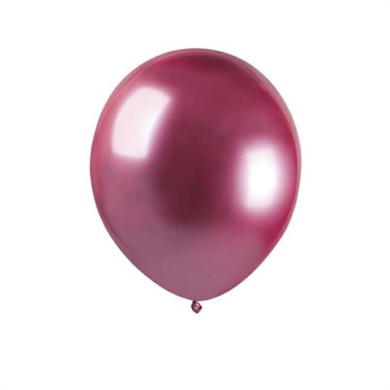 PALLONCINI GLOSSY 5'/13cm ROSA 50pz