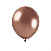 PALLONCINI GLOSSY 5'/13cm ROSE GOLD 50pz