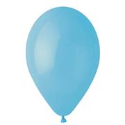 PALLONCINI MEDIUM 25pz CELESTE BABY 10'/26cm