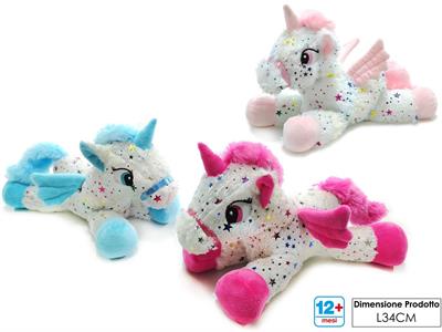 PELUCHE UNICORNO 34cm