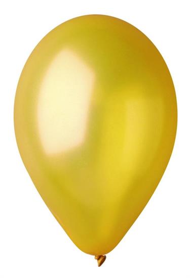 PALLONCINI MEDIUM 16pz ORO METAL 10'/26cm