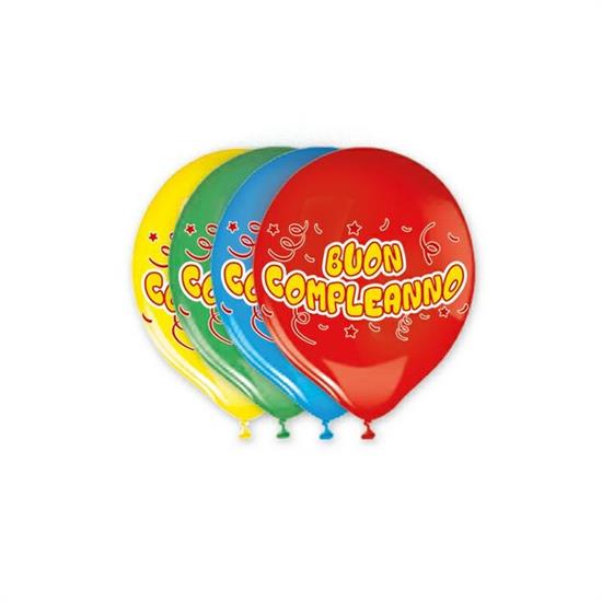 PALLONCINI LARGE 20pz BUON COMPLEANNO