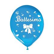 PALLONCINI LARGE 20pz BATTESIMO CELESTE