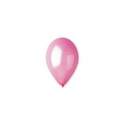 PALLONCINI METAL LARGE ROSA 100pz