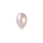 PALLONCINI METAL LARGE PERLA 100pz