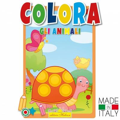 LIBRO COLORA ANIMALI 2