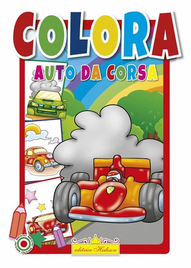 LIBRO COLORA AUTO DA CORSA